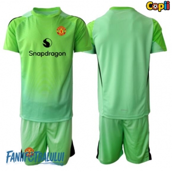 Manchester United Portarii Echipament de Fotbal Replică 2025-26 Copii Treilea (+ Șorturi)